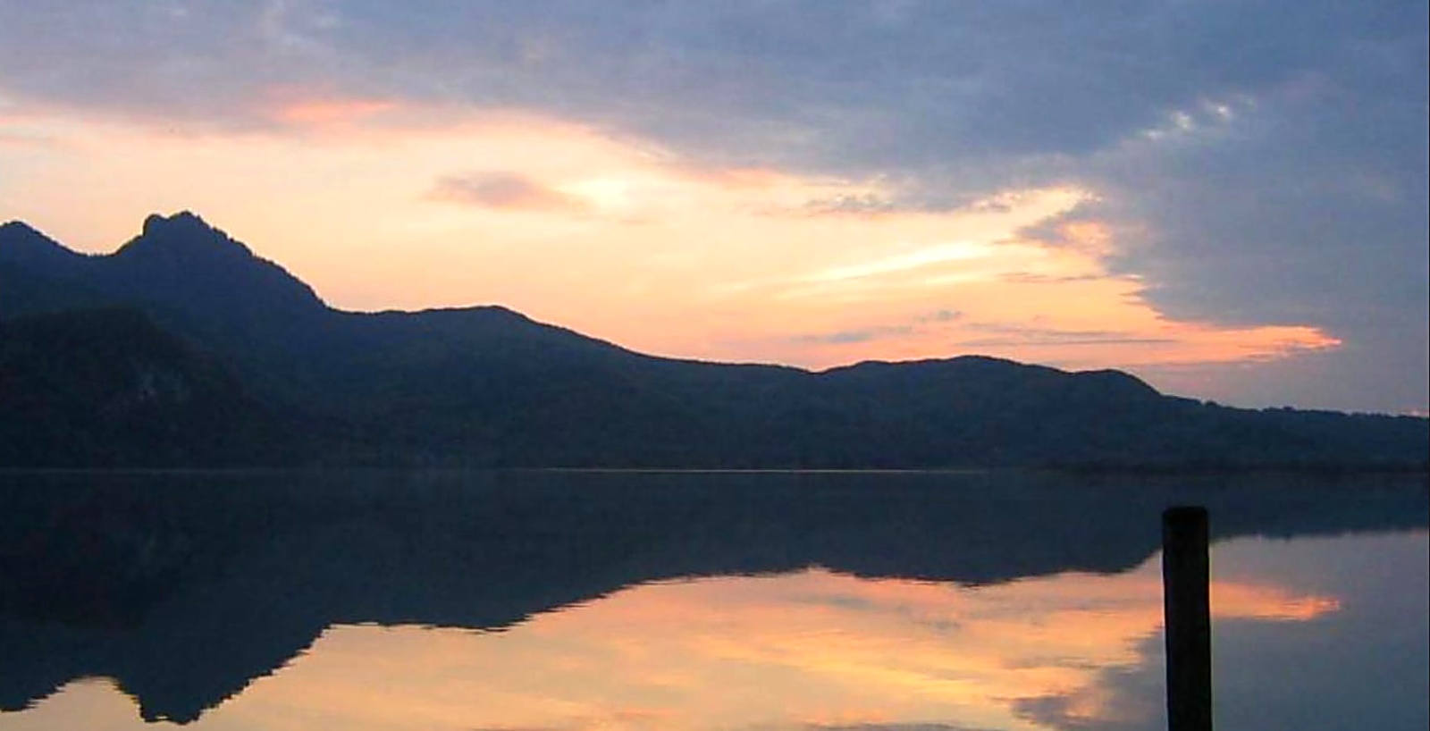 Sonnenuntergang am See